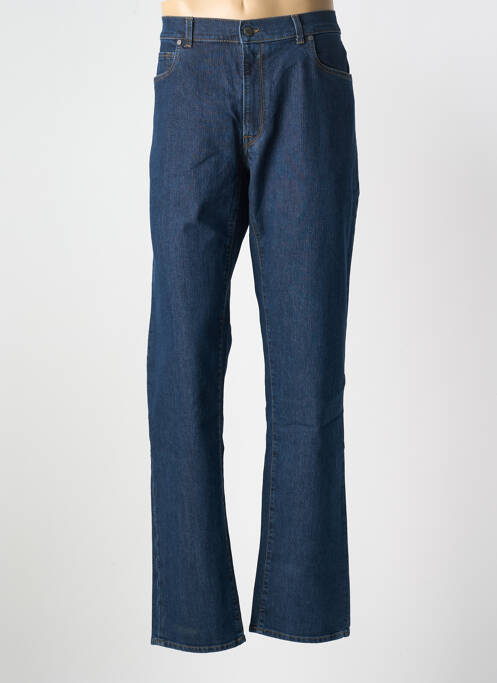 Blugi cu croială slim albastru TRUSSARDI JEANS bărbat