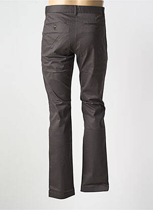 Pantalon chino țesătură poplin mărime normală maro CLOSED bărbat