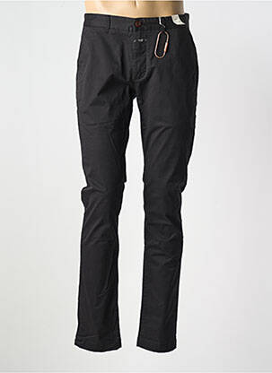 Pantalon chino țesătură poplin mărime normală negru CLOSED bărbat