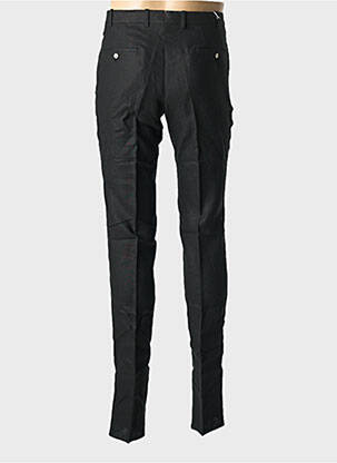 Pantalon slim talie cu cleme mărime normală negru BERNARD ZINS bărbat
