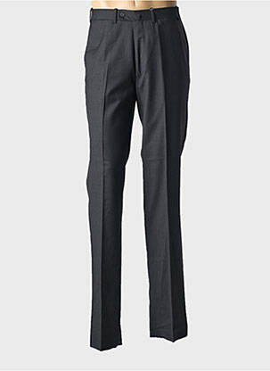 Pantalon slim talie cu cleme mărime normală gri BERNARD ZINS bărbat