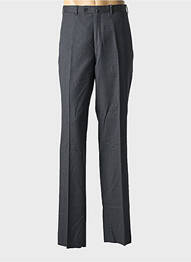 Pantalon drept țesătură melanj mărime normală gri BERNARD ZINS homme