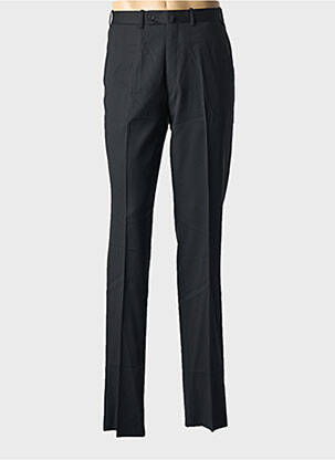 Pantalon slim talie cu cleme mărime normală negru BERNARD ZINS bărbat