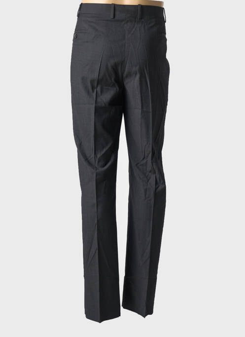Pantalon drept închidere cu fermoar sub clapetă cu cârlig mărime normală gri BERNARD ZINS homme