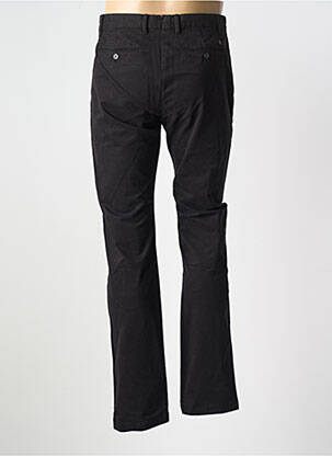 Pantalon chino țesătură poplin talie joasă negru CLOSED bărbat