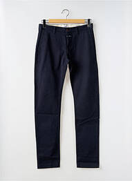 Pantalon chino țesătură poplin mărime normală albastru CLOSED bărbat
