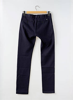 Pantalon chino țesătură poplin mărime normală albastru CLOSED bărbat