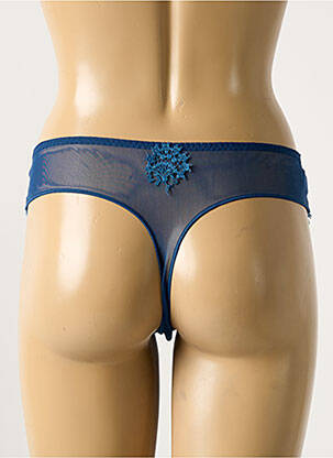 Tanga elasticitate albastru SIMONE PERELE femeie