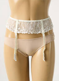 Corset/jartieră broderie bej SIMONE PERELE femme