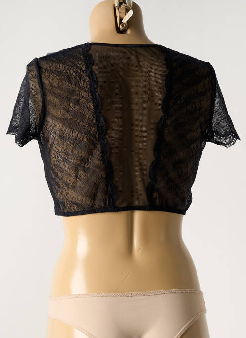 Top/Caraco negru IMPLICITE femeie