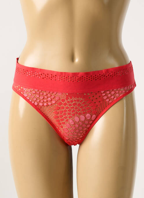 Tanga roșu IMPLICITE femeie