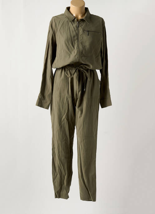 Salopetă-pantalon verde FRANSA femeie