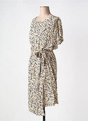 Rochie midi bej MEXX femeie