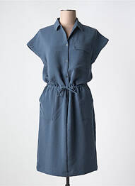 Rochie midi mâneci scurte mâneci scurte verde CKS femme