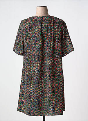 Rochie scurtă mâneci scurte mâneci scurte verde CHERRY PARIS femeie