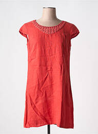 Rochie scurtă mâneci scurte mâneci scurte portocaliu MEXX femme