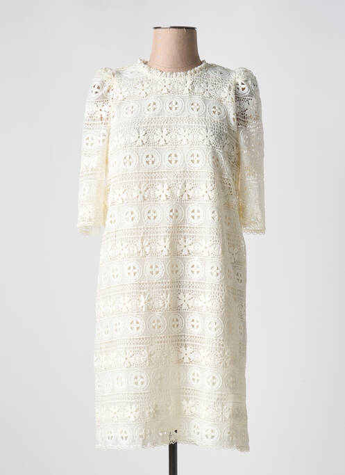 Rochie scurtă alb LA PETITE ETOILE femeie