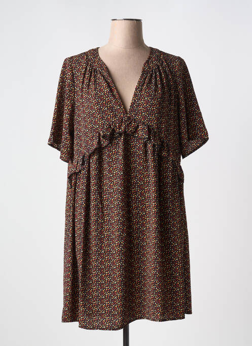 Rochie scurtă maro CHERRY PARIS femeie