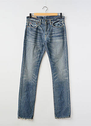 Blugi cu croială slim albastru RALPH LAUREN bărbat