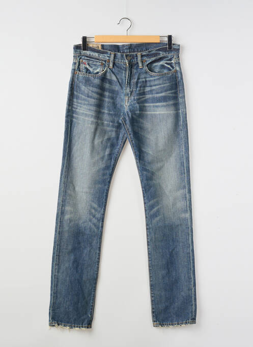 Blugi cu croială slim albastru RALPH LAUREN bărbat