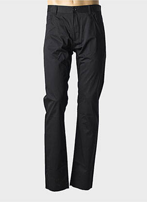 Pantalon slim țesătură poplin mărime normală negru STRELLSON bărbat