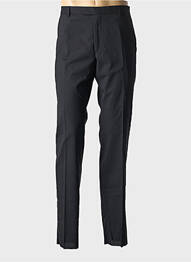 Pantalon slim țesătură poplin mărime normală negru STRELLSON homme