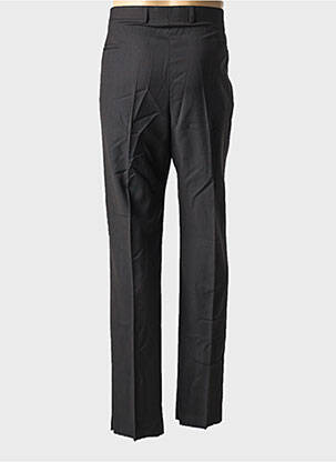 Pantalon slim țesătură poplin mărime normală negru STRELLSON bărbat