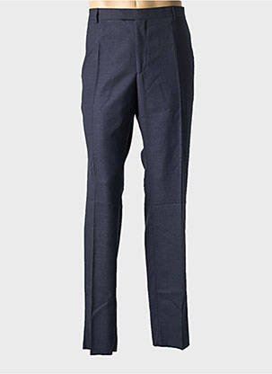 Pantalon slim țesătură poplin mărime normală albastru STRELLSON bărbat