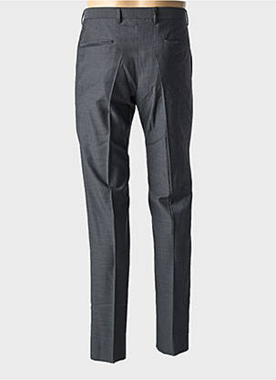Pantalon slim țesătură poplin mărime normală gri STRELLSON bărbat