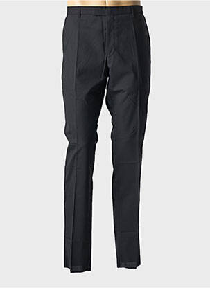Pantalon slim țesătură poplin mărime normală negru STRELLSON bărbat