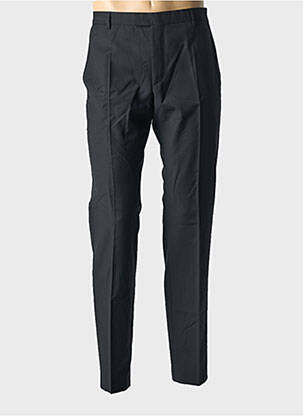 Pantalon slim țesătură poplin mărime normală negru STRELLSON bărbat