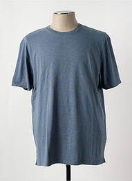Tricou croială dreaptă mâneci scurte albastru CLOSED homme