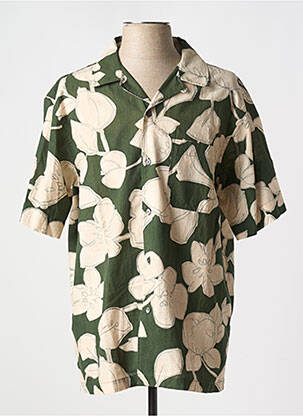 Cămașă cu mâneci scurte verde CLOSED bărbat