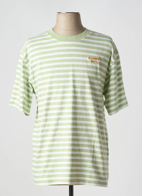 Tricou verde CLOSED bărbat