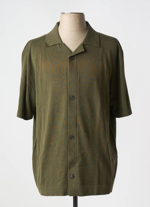 Vestă cu mâneci scurte verde CLOSED bărbat