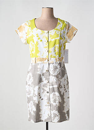 Rochie scurtă mâneci scurte mâneci scurte verde AGATHE & LOUISE femeie