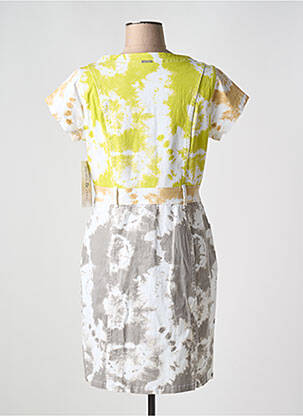 Rochie scurtă mâneci scurte mâneci scurte verde AGATHE & LOUISE femeie