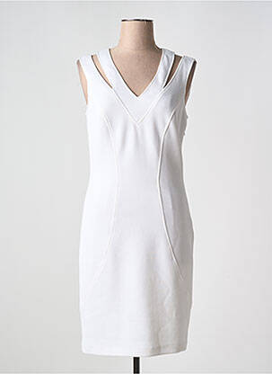 Rochie midi alb DIVAS femeie