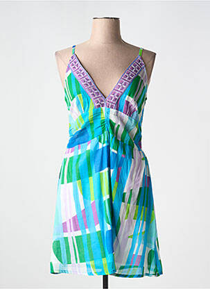 Rochie scurtă albastru L'ATELIER D'ANNA femeie