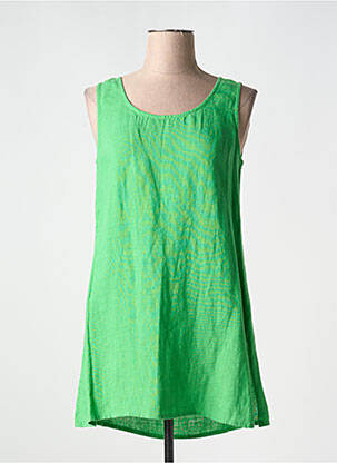 Tunică fără mâneci verde AGATHE & LOUISE femeie