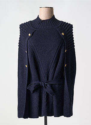 Poncho albastru BARILOCHE femeie