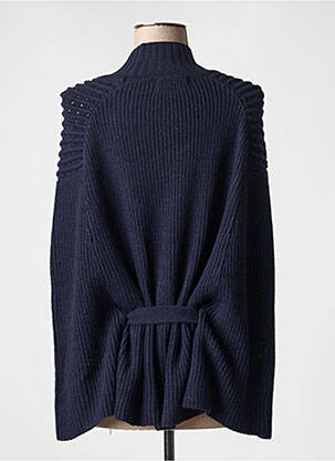 Poncho albastru BARILOCHE femeie