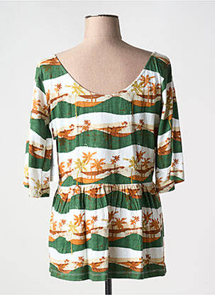 Tricou mâneci 3/4 mâneci 3/4 verde AGATHE & LOUISE femeie