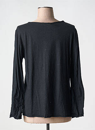 Tricou mâneci lungi mâneci lungi negru MADE IN ITALY femeie