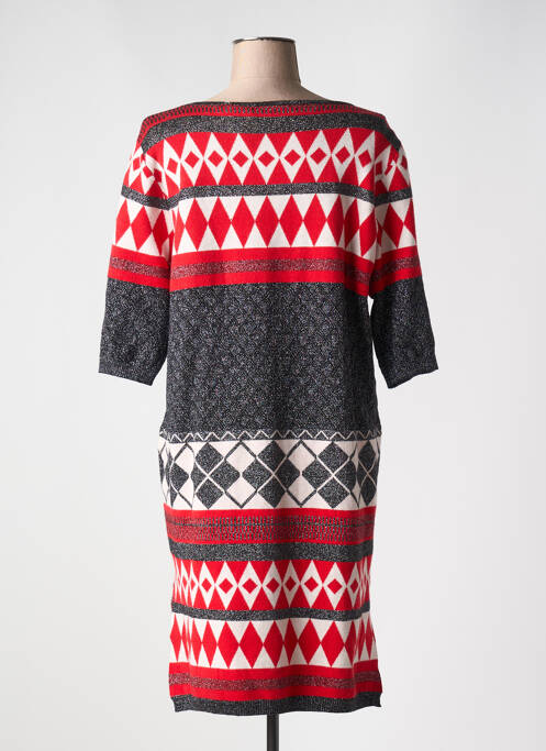 Rochie pulover roșu ZEPELINE femeie