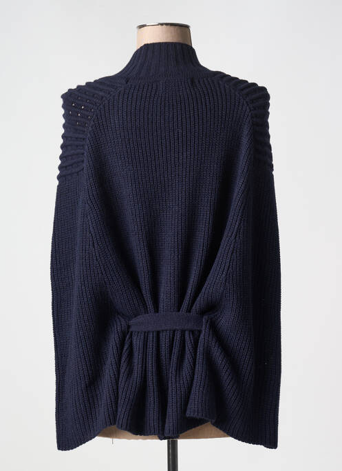 Poncho albastru BARILOCHE femeie