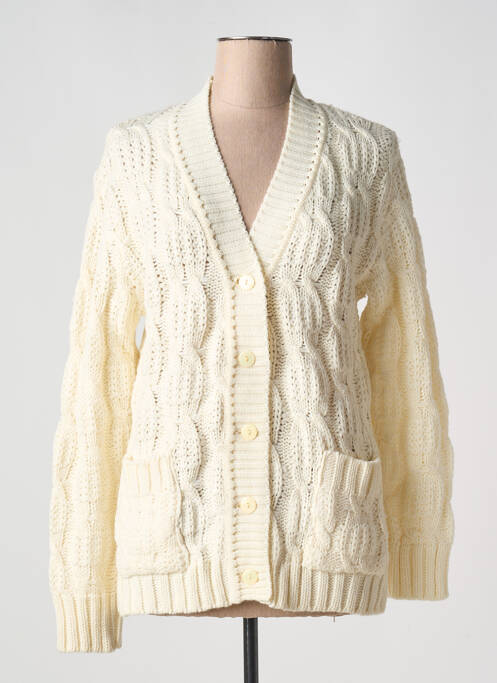 Vestă cu mâneci lungi bej GRIFFON femeie