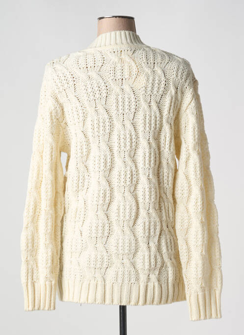 Vestă cu mâneci lungi bej GRIFFON femeie