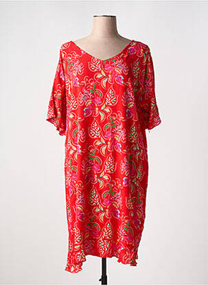 Rochie midi roșu COLINE femeie