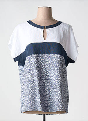 Top albastru FRED SABATIER femeie